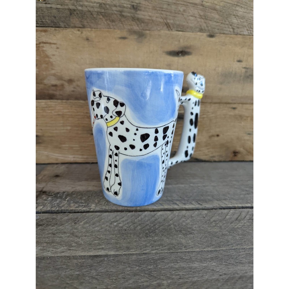 Beth For Whittard of Chelsea Dalmatian Ruff Ruff 14 oz. mug